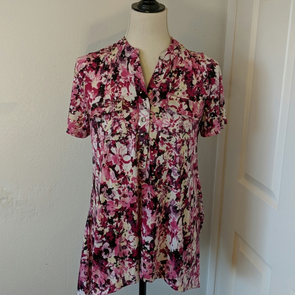 ⭐2 for $15⭐ Brittany Black Tunic Sz S